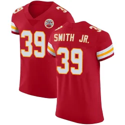 Men's Melvin Smith Jr. Kansas City Chiefs No.39 Elite Team Color Vapor Untouchable Jersey - Red