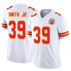 Men's Melvin Smith Jr. Kansas City Chiefs No.39 Limited Vapor F.U.S.E. Jersey - White