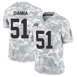 Men's Mike Danna Kansas City Chiefs No.51 Limited 2024 Salute to Service Jersey - Arctic Camo