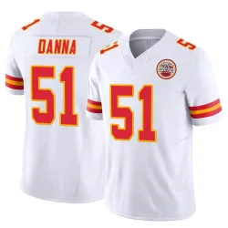 Men's Mike Danna Kansas City Chiefs No.51 Limited Vapor F.U.S.E. Jersey - White