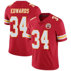 Men's Mike Edwards Kansas City Chiefs No.34 Limited Team Color Vapor Untouchable Jersey - Red
