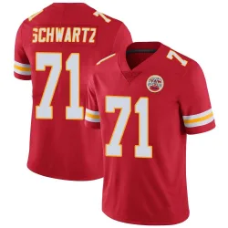 Men's Mitchell Schwartz Kansas City Chiefs No.71 Limited Team Color Vapor Untouchable Jersey - Red