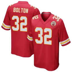 Men's Nick Bolton Kansas City Chiefs No.32 Game Team Color Jersey - Red