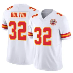Men's Nick Bolton Kansas City Chiefs No.32 Limited Vapor F.U.S.E. Jersey - White