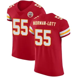Men's Omarr Norman-Lott Kansas City Chiefs No.55 Elite Team Color Vapor Untouchable Jersey - Red