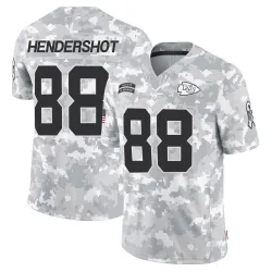 Men's Peyton Hendershot Kansas City Chiefs No.88 Limited 2024 Salute to Service Jersey - Arctic Camo