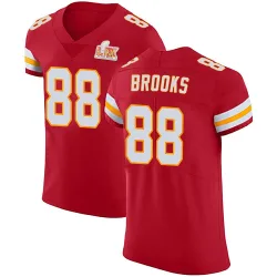 Men's Phillip Brooks Kansas City Chiefs No.88 Elite Team Color Vapor Untouchable Super Bowl LIX Jersey - Red