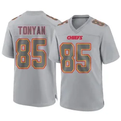 Men's Robert Tonyan Kansas City Chiefs No.85 Game Atmosphere Fashion Jersey - Gray