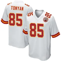 Men's Robert Tonyan Kansas City Chiefs No.85 Game Jersey - White