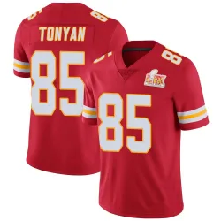 Men's Robert Tonyan Kansas City Chiefs No.85 Limited Team Color Vapor Untouchable Super Bowl LIX Jersey - Red