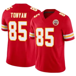 Men's Robert Tonyan Kansas City Chiefs No.85 Limited Vapor F.U.S.E. Jersey - Red