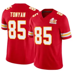 Men's Robert Tonyan Kansas City Chiefs No.85 Limited Vapor F.U.S.E. Super Bowl LIX Jersey - Red