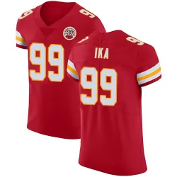 Men's Siaki Ika Kansas City Chiefs No.99 Elite Team Color Vapor Untouchable Jersey - Red