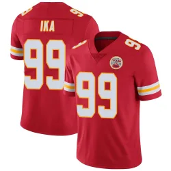 Men's Siaki Ika Kansas City Chiefs No.99 Limited Team Color Vapor Untouchable Jersey - Red