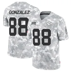 Men's Tony Gonzalez Kansas City Chiefs No.88 Limited 2024 Salute to Service Jersey - Arctic Camo