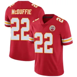 Men's Trent McDuffie Kansas City Chiefs No.22 Limited Team Color Vapor Untouchable Jersey - Red