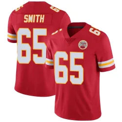 Men's Trey Smith Kansas City Chiefs No.65 Limited Team Color Vapor Untouchable Jersey - Red