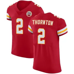 Men's Tyquan Thornton Kansas City Chiefs No.2 Elite Team Color Vapor Untouchable Jersey - Red