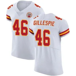 Men's Tyree Gillespie Kansas City Chiefs No.46 Elite Vapor Untouchable Jersey - White