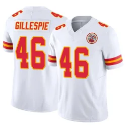 Men's Tyree Gillespie Kansas City Chiefs No.46 Limited Vapor F.U.S.E. Jersey - White
