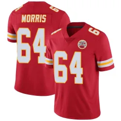 Men's Wanya Morris Kansas City Chiefs No.64 Limited Team Color Vapor Untouchable Jersey - Red