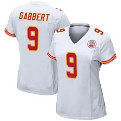 Women's Blaine Gabbert Kansas City Chiefs No.9 Game Jersey - White