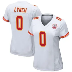 Women's Blake Lynch Kansas City Chiefs No.0 Game Jersey - White