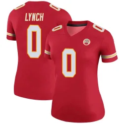 Women's Blake Lynch Kansas City Chiefs No.0 Legend Color Rush Jersey - Red