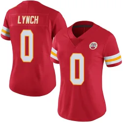 Women's Blake Lynch Kansas City Chiefs No.0 Limited Team Color Vapor Untouchable Jersey - Red