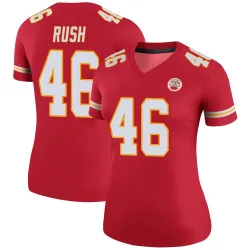 Women's Darius Rush Kansas City Chiefs No.46 Legend Color Rush Jersey - Red