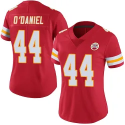 Women's Dorian O'Daniel Kansas City Chiefs No.44 Limited Team Color Vapor Untouchable Jersey - Red