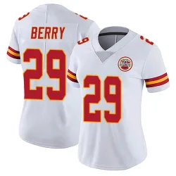 Women's Eric Berry Kansas City Chiefs No.29 Limited Vapor Untouchable Jersey - White