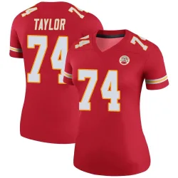 Women's Jawaan Taylor Kansas City Chiefs No.74 Legend Color Rush Jersey - Red