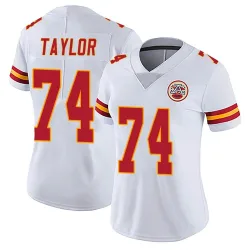 Women's Jawaan Taylor Kansas City Chiefs No.74 Limited Vapor Untouchable Jersey - White
