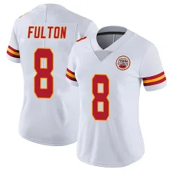 Women's Kristian Fulton Kansas City Chiefs No.8 Limited Vapor Untouchable Jersey - White
