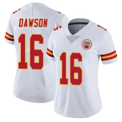 Women's Len Dawson Kansas City Chiefs No.16 Limited Vapor Untouchable Jersey - White