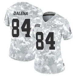 Women's Mac Dalena Kansas City Chiefs No.84 Limited 2024 Salute to Service Jersey - Arctic Camo