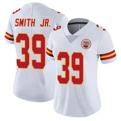 Women's Melvin Smith Jr. Kansas City Chiefs No.39 Limited Vapor Untouchable Jersey - White