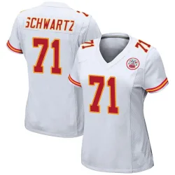 Women's Mitchell Schwartz Kansas City Chiefs No.71 Game Jersey - White