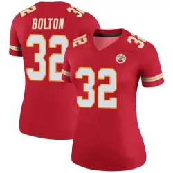 Women's Nick Bolton Kansas City Chiefs No.32 Legend Color Rush Jersey - Red