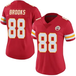 Women's Phillip Brooks Kansas City Chiefs No.88 Limited Team Color Vapor Untouchable Jersey - Red