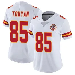 Women's Robert Tonyan Kansas City Chiefs No.85 Limited Vapor Untouchable Jersey - White