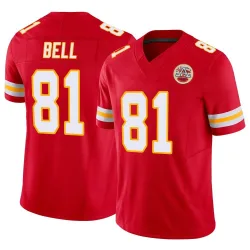 Youth Blake Bell Kansas City Chiefs No.81 Limited Vapor F.U.S.E. Jersey - Red