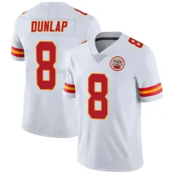 Youth Carlos Dunlap Kansas City Chiefs No.8 Limited Vapor Untouchable Jersey - White