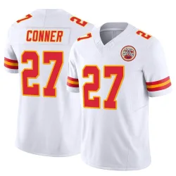 Youth Chamarri Conner Kansas City Chiefs No.27 Limited Vapor F.U.S.E. Jersey - White