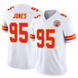 Youth Chris Jones Kansas City Chiefs No.95 Limited Vapor F.U.S.E. Jersey - White