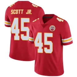 Youth Eric Scott Jr. Kansas City Chiefs No.45 Limited Team Color Vapor Untouchable Jersey - Red