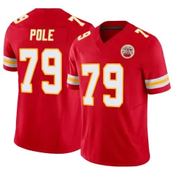 Youth Esa Pole Kansas City Chiefs No.79 Limited Vapor F.U.S.E. Jersey - Red