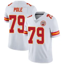 Youth Esa Pole Kansas City Chiefs No.79 Limited Vapor Untouchable Jersey - White