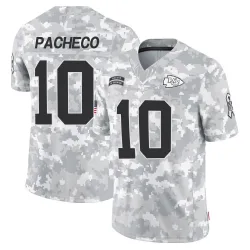 Youth Isiah Pacheco Kansas City Chiefs No.10 Limited 2024 Salute to Service Jersey - Arctic Camo